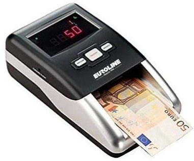 , Geldscheinprüfer Automatische ultraschmale – Öko 100% Erkennung von Falschgeld durch die europäische Zentralbank – Kostenloser Versand