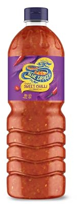 Dragón azul del dulce de chile Salsa - 1 x 1 Litro
