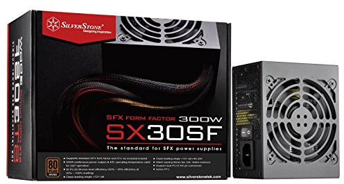 SilverStone SST-ST30SF v 2.0 - Alimentatore per PC SFX Series, 300W 80 Plus Bronze PC Power Supply, Low Noise 92mm