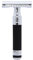 Edwin Jagger DES86RCBLAMZ Short Handled Classic Double Edge Manual Eco-Friendly and Reusable Safety Razor for Men and Women for Shaving cream or Soap Fits All DE Razor Blades (Black Rubber Coated)