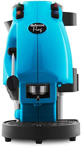Monodosis Cafetera ESE 44mm Frog Revolution + 15 Dosis Mokaor Espresso Italiano Desde 1954 (Azul)