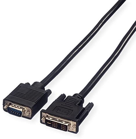 Value Câble DVI, DVI (18+5) M-VGA M, 3,0 m