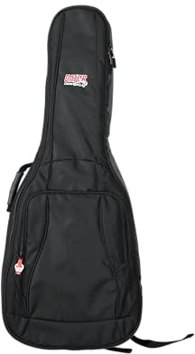 Gator Cases 4G Style Gig Bag pour guitare acoustique de style Dreadnought avec sangles de sac à dos réglables (GB-4G-ACOUSTIC)