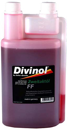 Divinol Zweitaktöl FF 1x1 Liter Dosierflasche 2-Taktöl teilsynthetisch 2T Mischöl