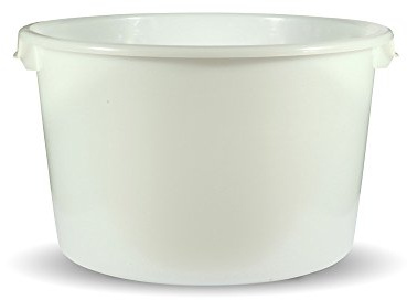 Emiko® HorseCare Tränkebottich rund 85 L/Lebensmittelecht ohne Weichmacher u.a. für Pferde Kühe Ziegen Schafe etc.