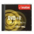 Imation DVD + R LightScribe, disque enregistrable en boîtier transparent, vitesse 16 x, 120 min, 4,7 Go