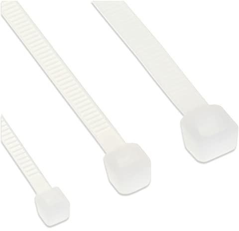 InLine 21146 Fascette per Cablaggio, 250 x 3.6 mm, 100 Pezzi, Trasparente