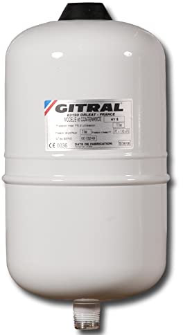 vase d'expansion sanitaire - hydrochaud - 8 litres - gitral hy8