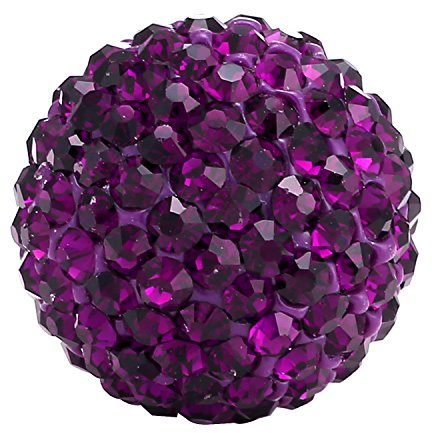 Morella ángel Bola de resonancia de circonita Ø 16 mm para Damas Color Lila