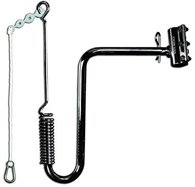 Springer Fahrradhalterung für Hundeleine - Hands-Free Pet Leash - Universal für Fahrräder - Schwarz, Large