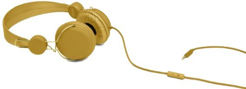 Coloud Coloud Colors Casque audio stéréo à arceau réglable avec télécommande filaire + microphone intégré Doré