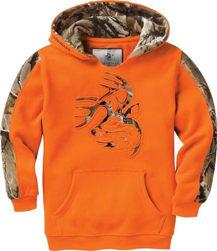 Legendary Whitetails Youth Outfitter Hoodie Inferno Small