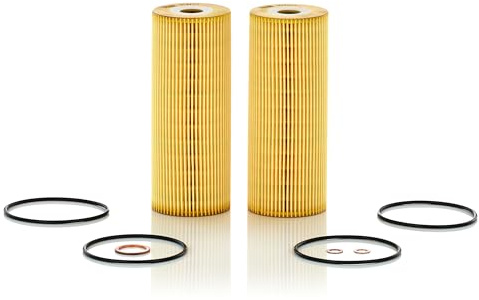 MANN-FILTER HU 947/1 z-2 Ölfilter (2er Set) - für Lkw + Busse | Für LKW, Busse, Hohe Filtrationsleistung, Optimaler Motorschutz, Hochwertige Dichtung, Echte OE-Technologie