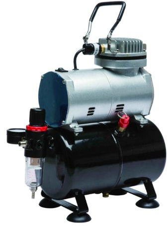 Bc-elec - TC-20T ÖLFREIER MINI-KOMPRESSOR AIRBRUSH KOMPRESSOR DRUCKLUFT AS186 4 BAR