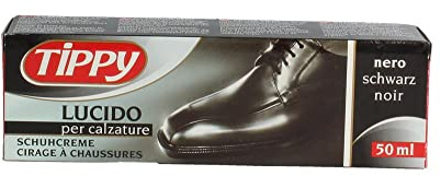 TIPPY Tubo nero lucido 50 ml - Linea scarpa