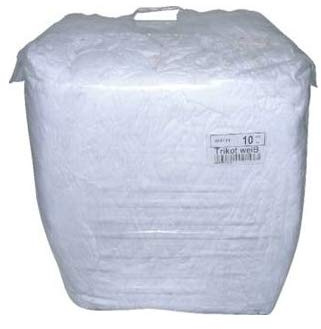 Pauli Edelstahldesign Putzlappen Trikot weiß a.CO 10kg/VE