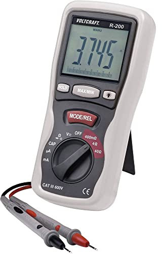VOLTCRAFT R-200 Komponententester digital CAT III 600 V Anzeige (Counts): 4000