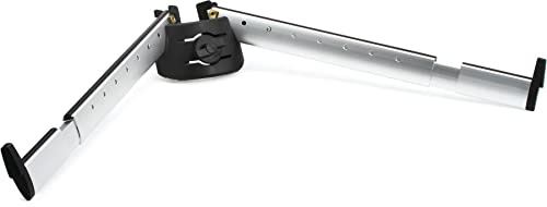 K&M 18866 Stödsarm-set B aluminium anodiserad – lutande förlängning för tangentbordsinspelning för pelarstativ Spider Pro