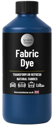 Blue Fabric Dye | Permanent Fabric Paint for Upholstery, Furniture, Sofas, Clothes, Canvas