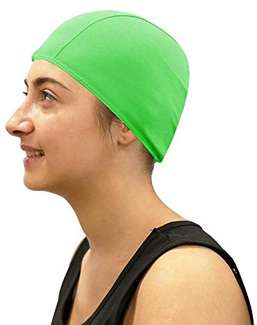 Softee 7800947 - Gorro de natación Unisex, Color Verde, Talla única