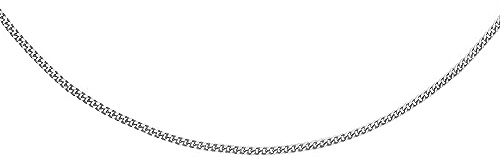 CARISSIMA Damen-Panzerkette 375 Weißgold-5.13.0047