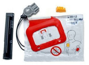 Physio Control Charge-PAK Set L für LIFEPAK Defibrillator CR Plus/LIFEPAK Express - Batterie & Elektroden für AED Defi