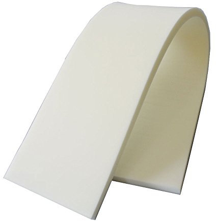 FTM Schaumstoff 200cm x 40cm x 4cm Schaumstoffmatte RG 25/40 Schaumstoffpolster Schaumstoffplatte Füllmaterial