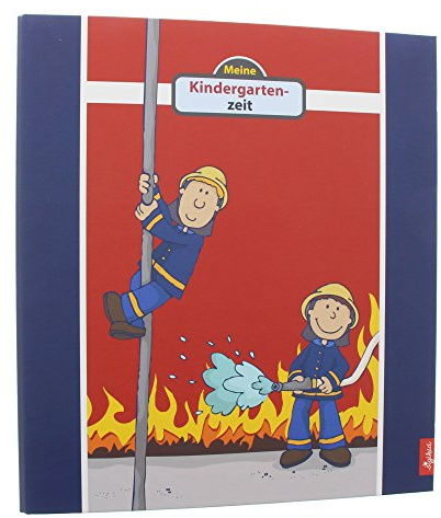 goldbuch 35445 Kindergartensammelordner Frido Firefighter, Aktenordner für Dokumente im DIN A4 Format, Ordner mit Feuerwehr-Motiv, Dokumentenordner mit Hebelmechanik und Trennblättern, Kunstdruck