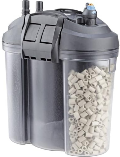 Eden 57292 521-200 Thermo Außenfilter - Selbstansaugender Filter, integrierter Regelheizer, zur Filterung, Reinigung, Aufbereitung, Heizung von Süßwasser- und Meerwasseraquarien