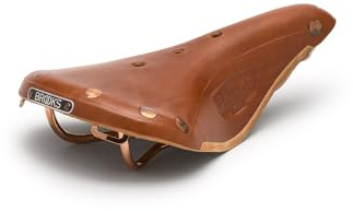 Brooks England B17 Special, Handmade Leather Bike Saddle With Hand-hammered Copper Rivets, Honey, One Size
