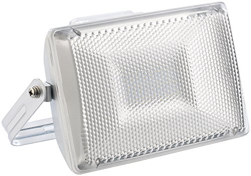 Luminea LED Fluter weiß: Highpower LED-Fluter im Aluminium-Gehäuse, 13,6 Watt, IP44 (High Power Strahler, Hofbeleuchtungen Strahler)