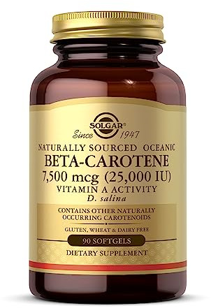 Oceanic Beta Carotene Solgar 90 Softgel