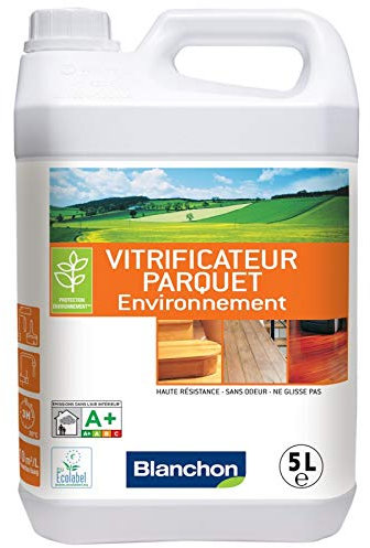 Vitrificateur parquet environnement - mat - 5 litre - Blanchon