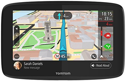 TomTom GO 620 - GPS para Coche, 6 Pulgadas, llamadas Manos Libres, Siri, Google Now, Actualizaciones Wi-Fi, Traffic mediante Smartphone y Mapas Mundiales, Mensajes de Smartphone