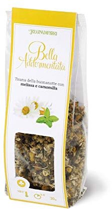 Regina di Fiori - Bella Addormentata. Tisana Sfusa con Melissa e Camomilla. Sacchetto da 30g