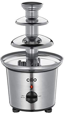 Cilio 490060 - Fuente de chocolate peru acero inox (h.nr.)