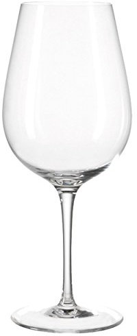 Leonardo Tivoli 020968 - Bicchiere da vino rosso lavabile in lavastoviglie, con manico tirato, 700 ml, 1 pezzo