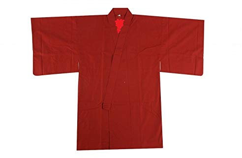 Edoten Japanese Samurai Hakama Uniform Shirt Tops RED XL