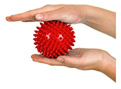 TOGU Noppenball Gymnastikball Massage Ball Therapie Reha Entspannung rot 9cm