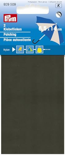 Prym 929509 Klebeflicken Nylon 6,5 x 14 cm Khaki