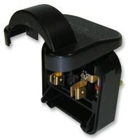 SCHUKO TO UK PLUG BLACK/5A SCP.BLACK.5A By POWERCONNECTIONS