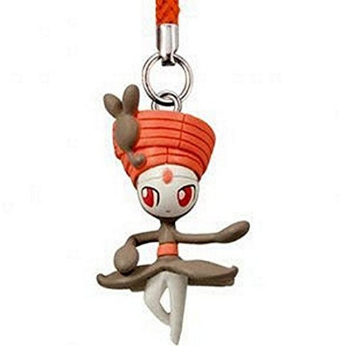 Pokemon BW Movie 2012 Part 2 Mascot Charm Strap-1 Meloetta Pirouette