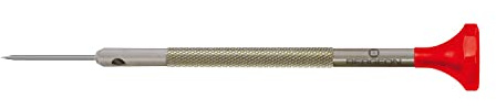 Bergeon 30081-120 Solo Tournevis en polyoxyméthylène (POM), acier inoxydable/rouge