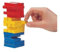 Goki - Torre de equilibrio de madera, 45 piezas (Gollnest Kiesel KG G1005/973) Multicolor (HS973)