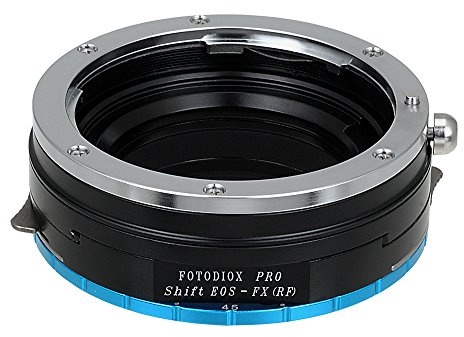 Fotodiox Pro Lens Mount Shift Adapter Canon EOS (EF, EF-S) Mount Lenses to Fujifilm X-Series Mirrorless Camera Adapter - fits X-Mount Camera Bodies such as X-Pro1, X-E1, X-M1, X-A1, X-E2, X-T1