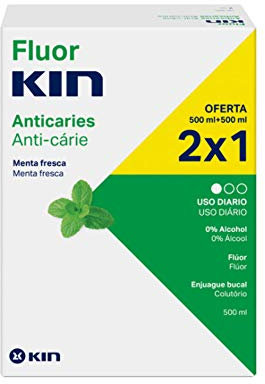 Kin FluorEnjuague Bucal Diario - 1000 ml