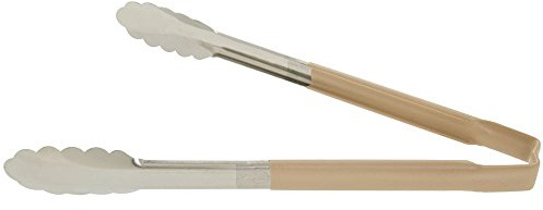 Vollrath 4781260 Kool-Touch Tan Handled 12 Utility Tong