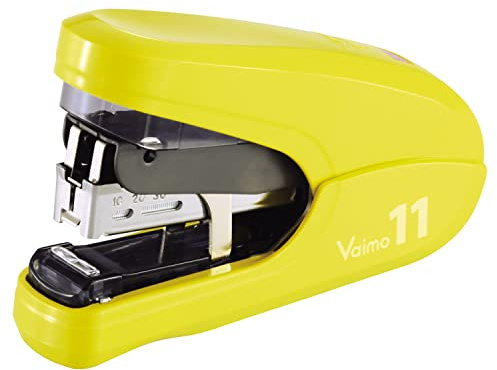 Max HD-11FLK/Y Stapler Bimo 11 Flat 40-Sheet Binding Load of 100 Yellow