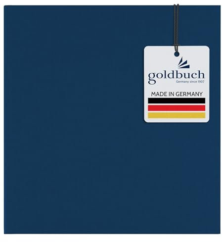 goldbuch 24711- Fotoalbum, Summertime, Fotobuch mit 60 weiße Seiten & Pergamin Trennblättern, Foto Album aus Leinen, Erinnerungsalbum, Hellblau, 25 x 25 cm