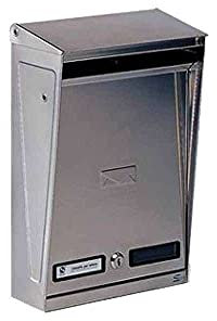 Cassetta da lettere con tetto inox